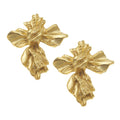 Susan Shaw Vintage French Cross Earrings