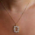 Glow Oval Necklace