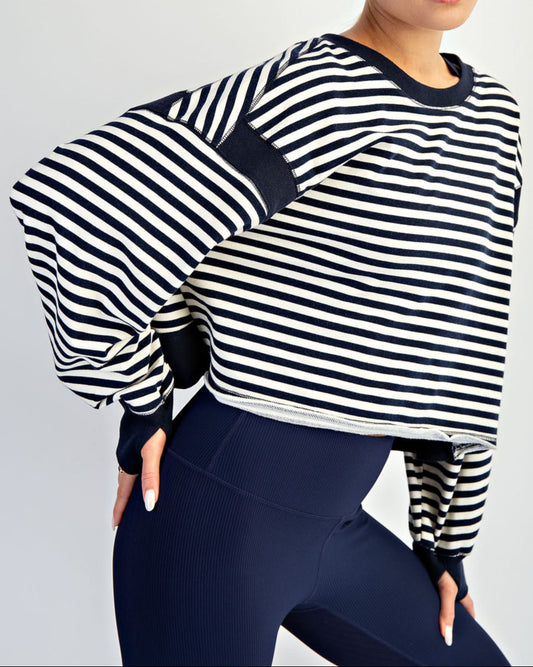 Cyndy Striped Top
