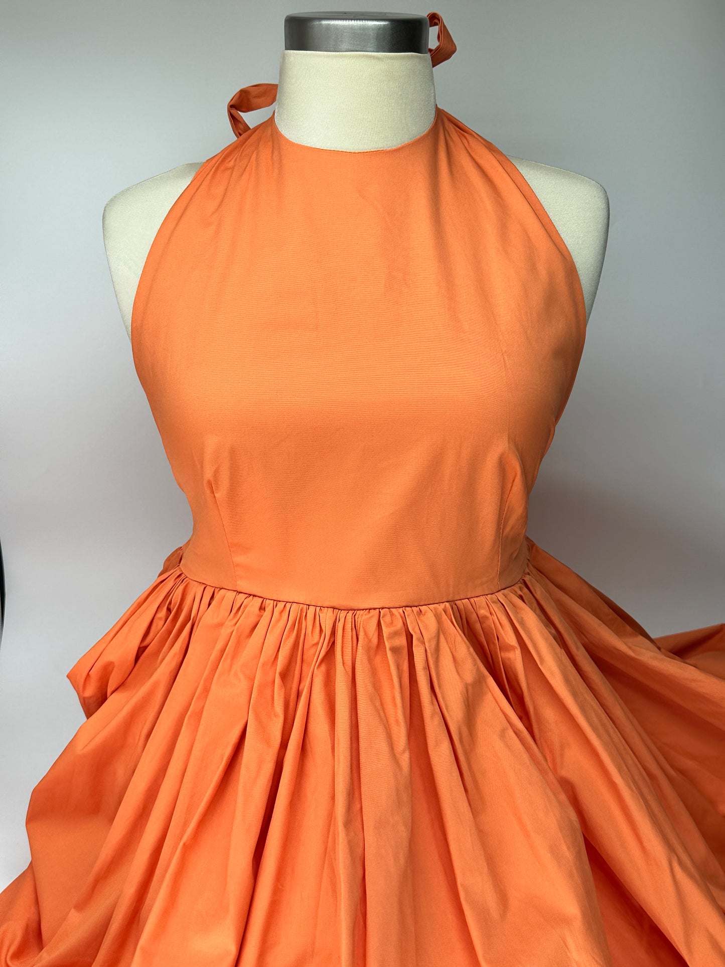 Orange Swing Dress