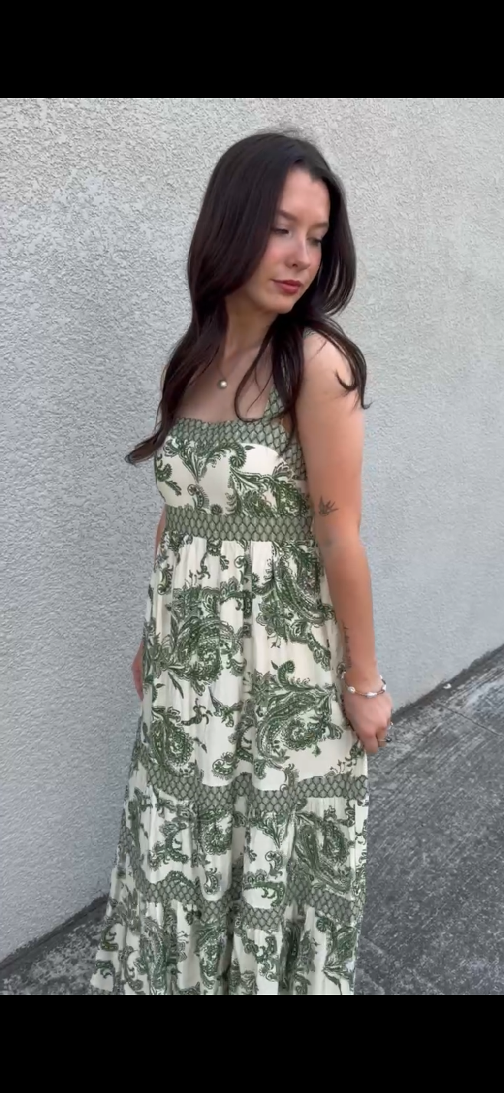 Paisley Maxi Dress