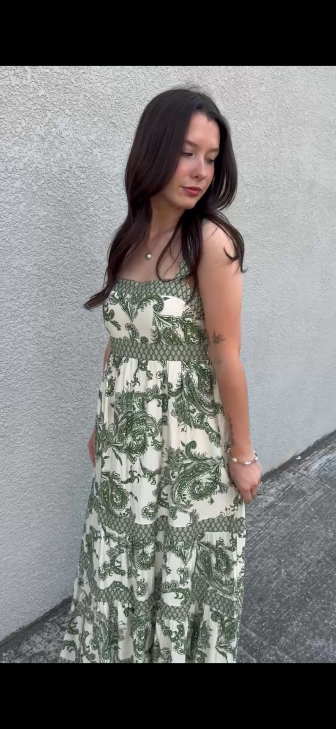 Paisley Maxi Dress